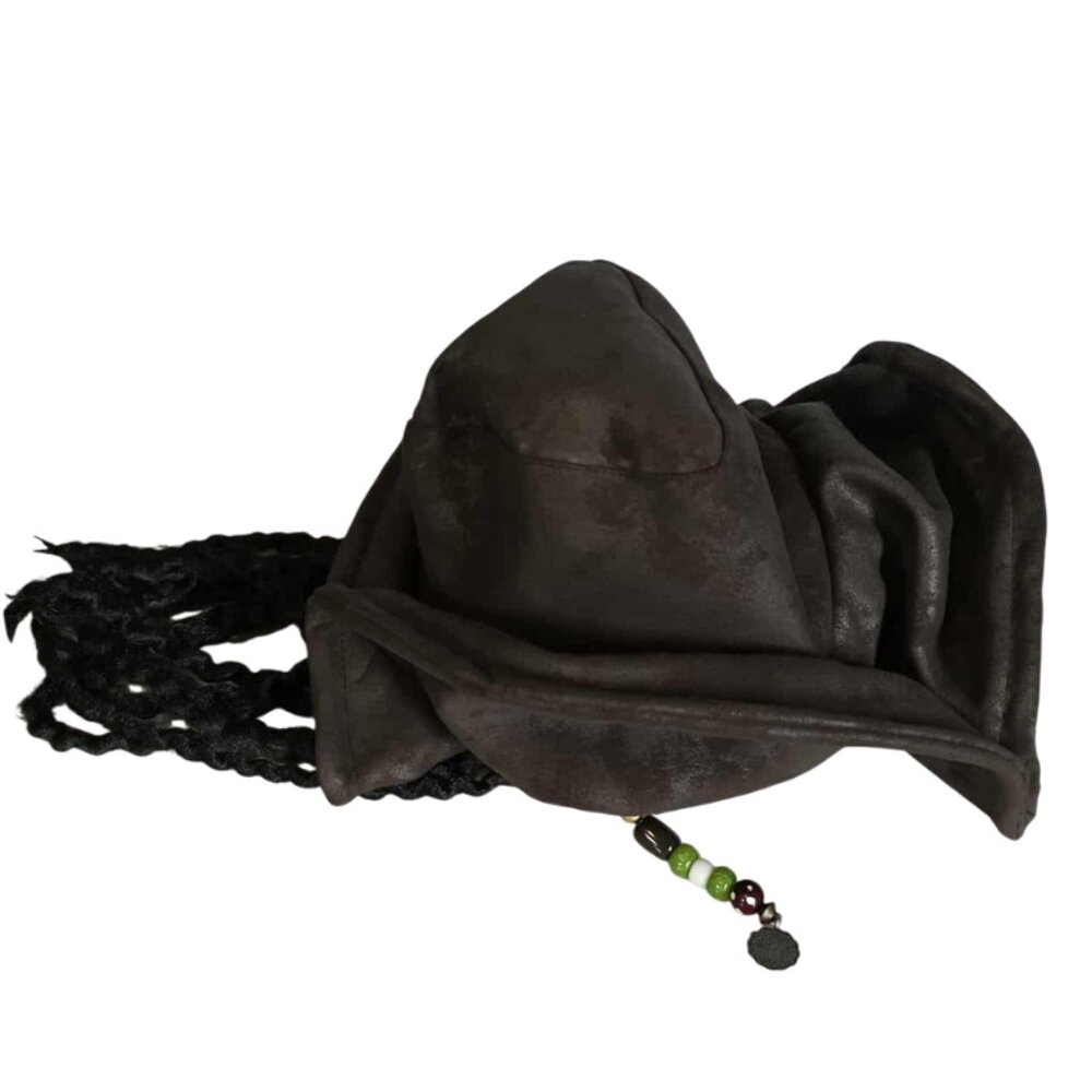 EUC Captain Jack Sparrow Costume Hat/Wig